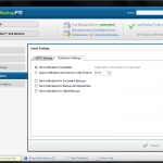 BackupFS Email Settings