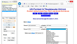 Automating a complex search