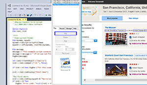 API Example Using IE